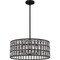 Quoizel Gibson Pendant 4 Lights Matte Black GIB2820MBK - alternate 3